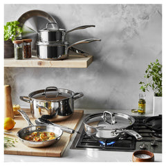 10 pc, 18/10 Stainless Steel, Pots And Pans Set