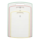 3 pc, Cutting Board Set, pure white