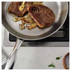 12.00 inch, Stainless Steel, Frying Pan