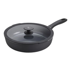 3.9 qt, Aluminum, Ceramic Nonstick Saute Pan With Lid