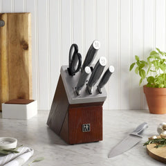 7 pc, Self Sharpening Knife Block Set