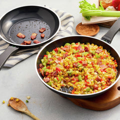 2 pc, Aluminum, Ceramic Nonstick Frying Pan Set