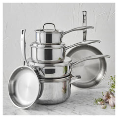10 pc, 18/10 Stainless Steel, Pots And Pans Set