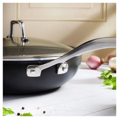 11.00 inch, Aluminum, Ceramic Nonstick Saute Pan W/Lid