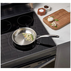 8.00 inch, Stainless Steel, Frying Pan