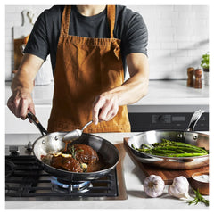 Frying Pan Set, 2 pc, Stainless Steel