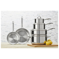 10 pc, 18/10 Stainless Steel, Pots And Pans Set