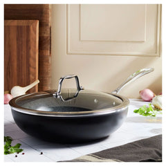 11.00 inch, Aluminum, Ceramic Nonstick Saute Pan W/Lid