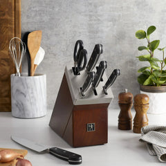 7 pc, Self Sharpening Knife Block Set