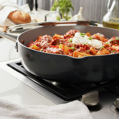 5 qt, Aluminum, Ceramic Nonstick Sauté Pan W/Lid