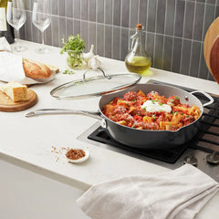 5 qt, Aluminum, Ceramic Nonstick Sauté Pan W/Lid