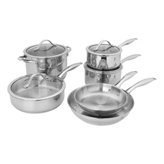 10 pc, Stainless Steel, Cookware Set