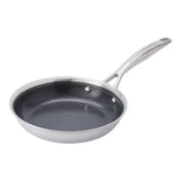 8.00 inch, Stainless Steel, Ceramic Hybrid Nonstick Frying Pan