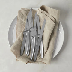 8 pc, Stainless steel Steak Knives