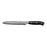 5.00 inch, Damascus Steel Serrated Utility Knife