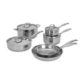 10 pc, 18/10 Stainless Steel, Pots And Pans Set