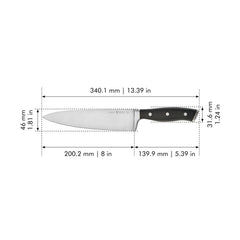 8.00 inch, Chef's knife