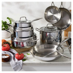 12 pc, Stainless Steel, Cookware Set