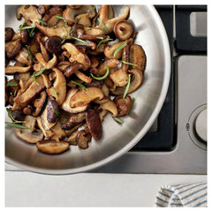 8.00 inch, Stainless Steel, Frying Pan