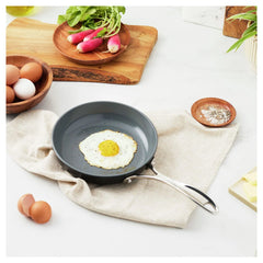8.00 inch, Aluminum, Ceramic Nonstick Frying Pan