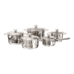 10 pc, 18/10 Stainless Steel, Cookware Set