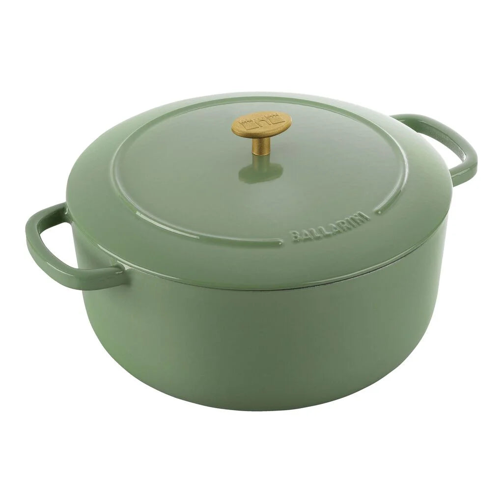 7.5 qt, Round, Dutch Oven, Green