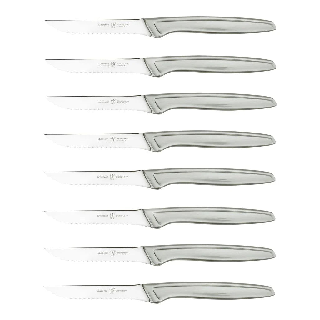 8 pc, Stainless steel Steak Knives