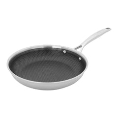 10.00 inch, Stainless Steel, Hybrid Nonstick Frying Pan With Lid