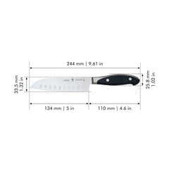 5.00 inch, Santoku Knife