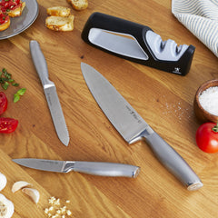 4 pc, Starter Knife Set w/Sharpener
