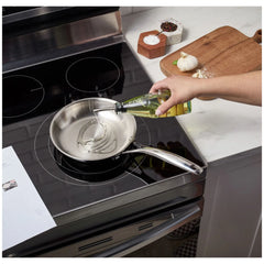 8.00 inch, Stainless Steel, Frying Pan
