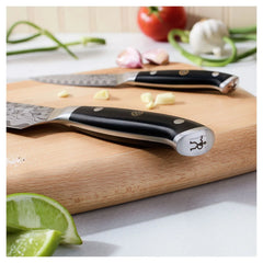 2 pc, Damascus Steel Chef and Paring Knife Set