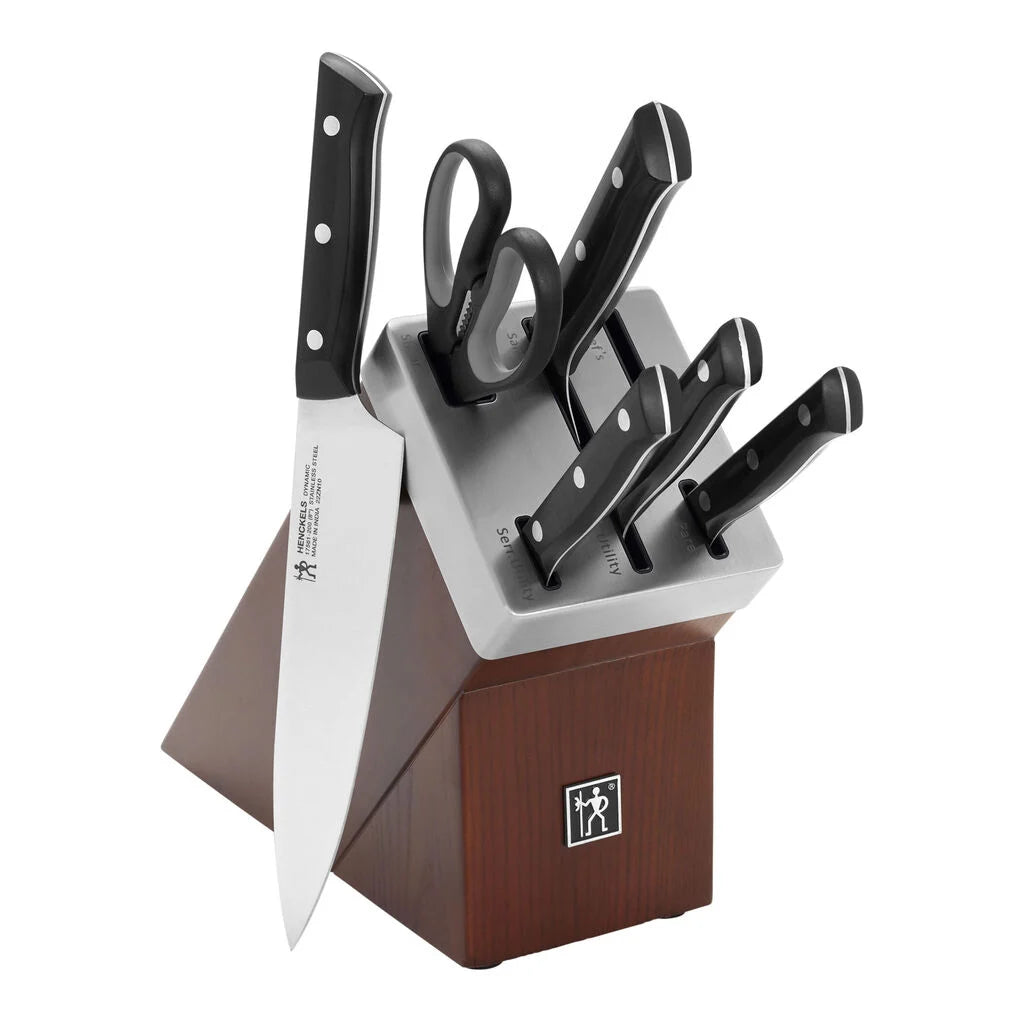 7 pc, Self Sharpening Knife Block Set