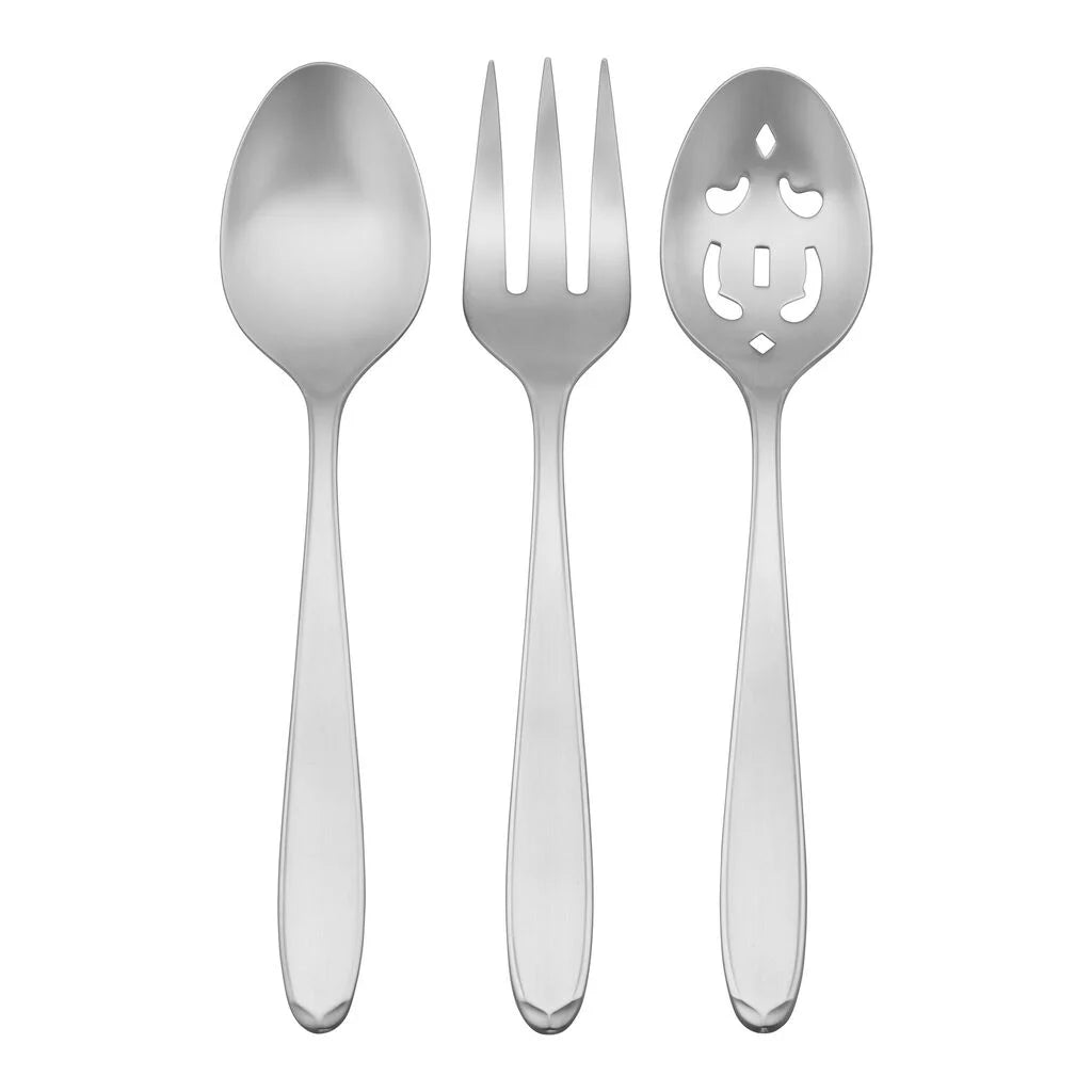 3 pc, 18/10 Stainless Steel, Flatware Serving Set