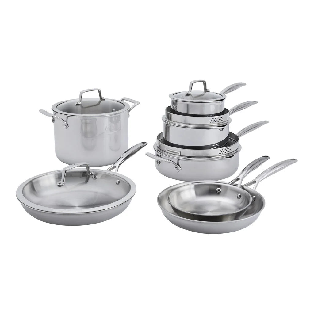 12 pc, Stainless Steel, Cookware Set