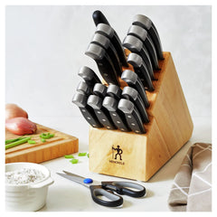 21 pc, Knife Block Set w/Bonus Sharpener