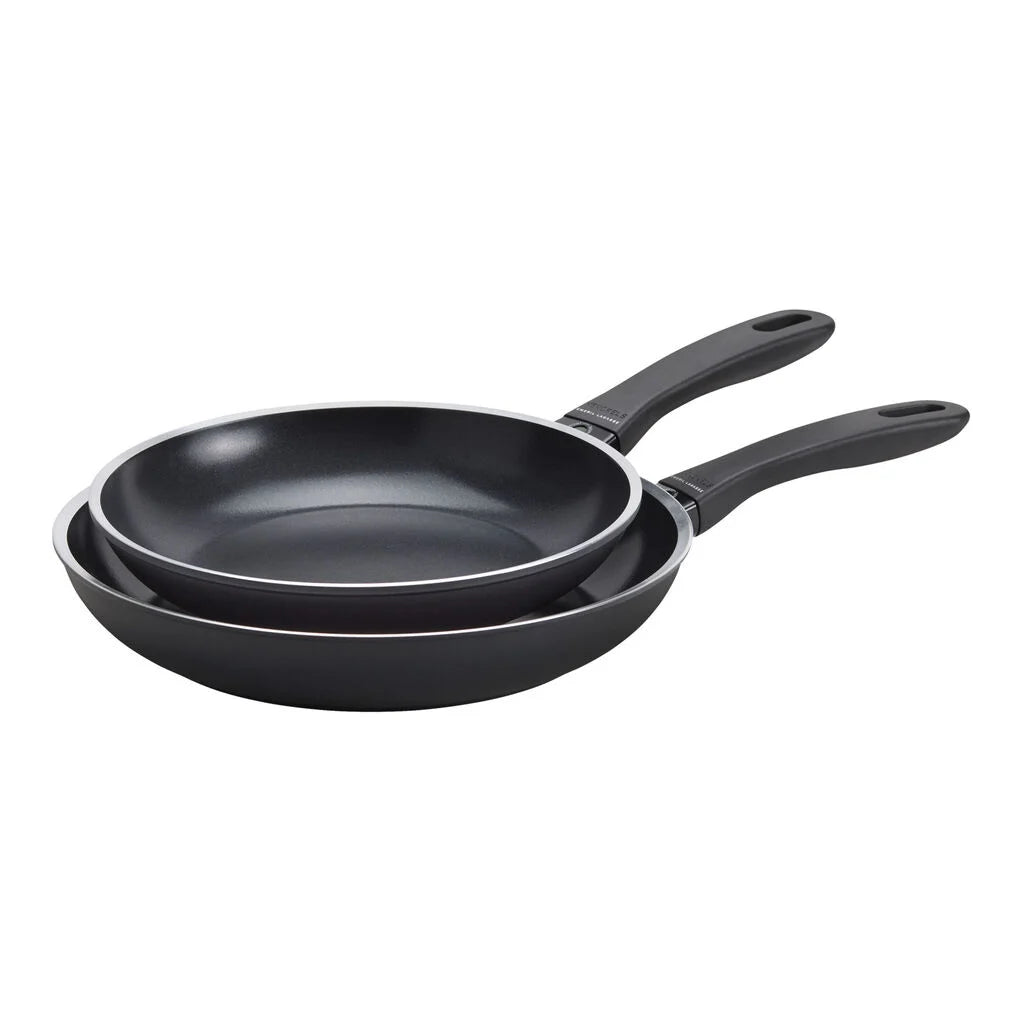 2 pc, Aluminum, Ceramic Nonstick Frying Pan Set