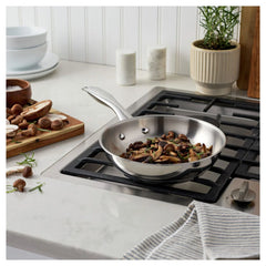 8.00 inch, Stainless Steel, Frying Pan