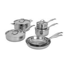 10 pc, 18/10 Stainless Steel, Pots And Pans Set