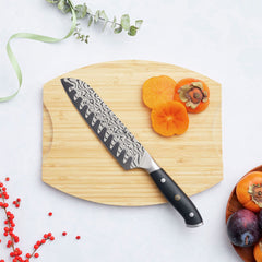 7.00 inch, Damascus Steel Santoku Knife
